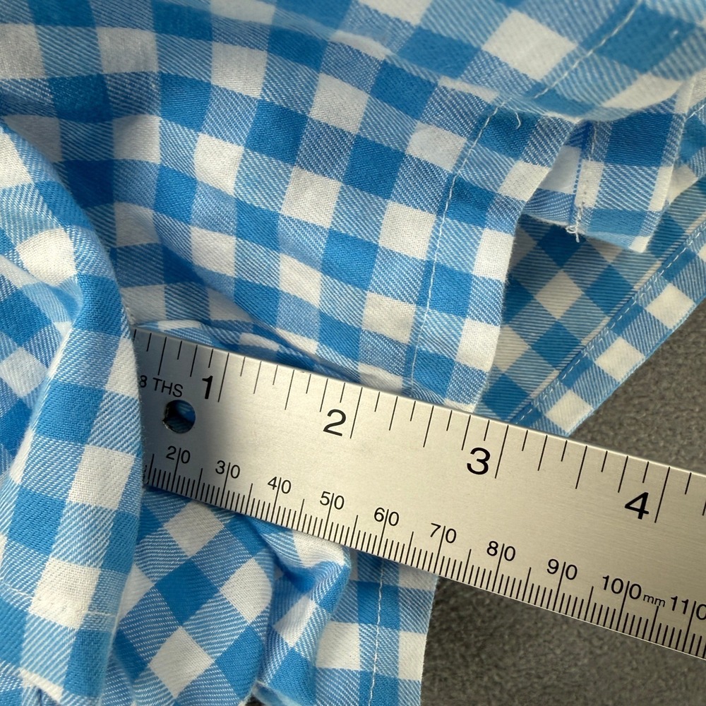 NWT Universal Thread White‎ V-Neck Tee & Colsie Gingham Pajama Shorts Set Small - Picture 13 of 15
